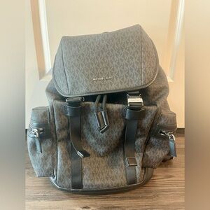Michael Kors Charcoal and Black Men's Backpack